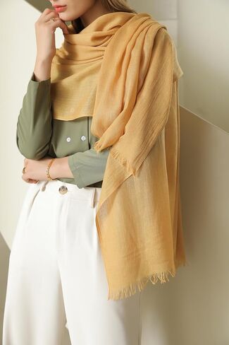 Wander Agio Pashmina Shawl Party Wraps Evening Dress Bridesmaid Long Cotton Scarves for Wedding in Saudi Arabia