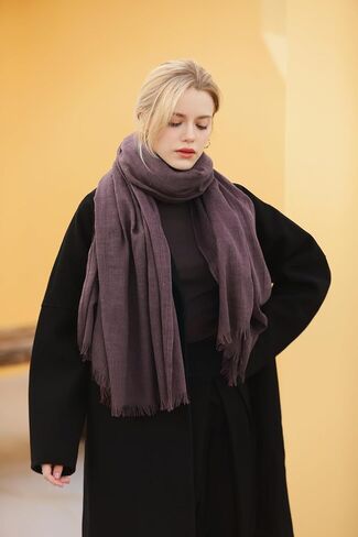 Wander Agio Pashmina Shawl Party Wraps Evening Dress Bridesmaid Long Cotton Scarves for Wedding in Saudi Arabia