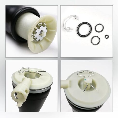 حقيبة زنبركية للتعليق الهوائي الخلفي متوافقة مع لينكولن تاون كار، لينكولن كونتيننتال، فورد كراون فيكتوريا/ماركيز وميركوري جراند ماركيز، رقم OEM 3U2Z5580AA، 3U2Z5580BA in Kuwait