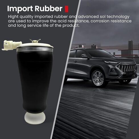 حقيبة زنبركية للتعليق الهوائي الخلفي متوافقة مع لينكولن تاون كار، لينكولن كونتيننتال، فورد كراون فيكتوريا/ماركيز وميركوري جراند ماركيز، رقم OEM 3U2Z5580AA، 3U2Z5580BA in Kuwait