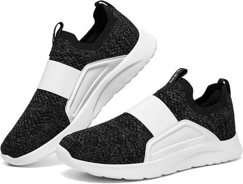 ALEADER Women's Casual Slip-On Walking Sneakers, Comfort Knit Tennis Walking Shoes in Saudi Arabia