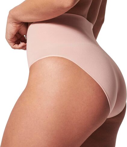 سروال داخلي بدون خياطة من SPANX EcoCare - النحت مع الضغط - ملابس داخلية نسائية لتشكيل الجسم - مزيج من نسيج النايلون المعاد تدويره in Saudi Arabia