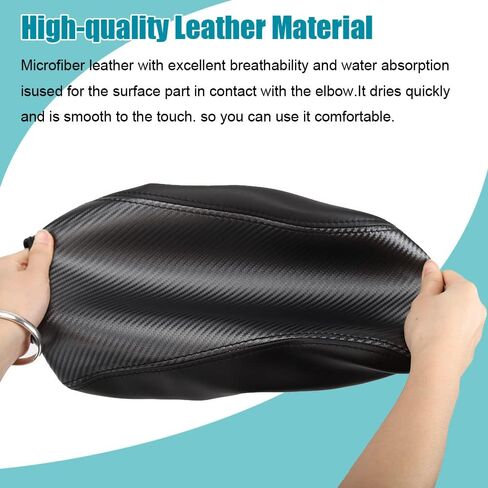 LEXLEY Center Console Leather Cover Armrest Pad Interior Accessories For Jeep 2018 2019 2020 2021 2022 2023 2024 Wrangler JL/JLU,2020 2021 2022 2023 2024 Gladiator JT-Black Stitches in Saudi Arabia