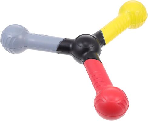 4 قطع من عصا تدريب رد الفعل من ديديساون، مدرب ثلاثي الاتجاهات، مدرب رشاقة رد الفعل، معدات تدريب تركيز العين، أداة تدريب التنسيق بين اليد والعين، أداة رمي الكرة التفاعلية، عصا رياضية من البولي يوريثان in Kuwait