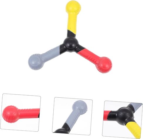 4 قطع من عصا تدريب رد الفعل من ديديساون، مدرب ثلاثي الاتجاهات، مدرب رشاقة رد الفعل، معدات تدريب تركيز العين، أداة تدريب التنسيق بين اليد والعين، أداة رمي الكرة التفاعلية، عصا رياضية من البولي يوريثان in Kuwait