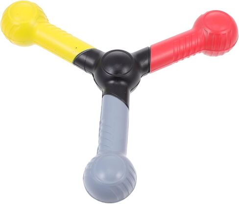 4 قطع من عصا تدريب رد الفعل من ديديساون، مدرب ثلاثي الاتجاهات، مدرب رشاقة رد الفعل، معدات تدريب تركيز العين، أداة تدريب التنسيق بين اليد والعين، أداة رمي الكرة التفاعلية، عصا رياضية من البولي يوريثان in Kuwait