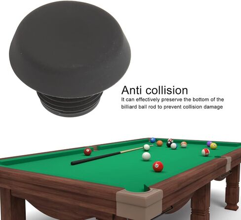 Billiard Cue Bottom Plug, Billiard Cue Bottom Cover Billiard Cue Rubber Plug Pool Cue Bottom Bumper Protector in Saudi Arabia