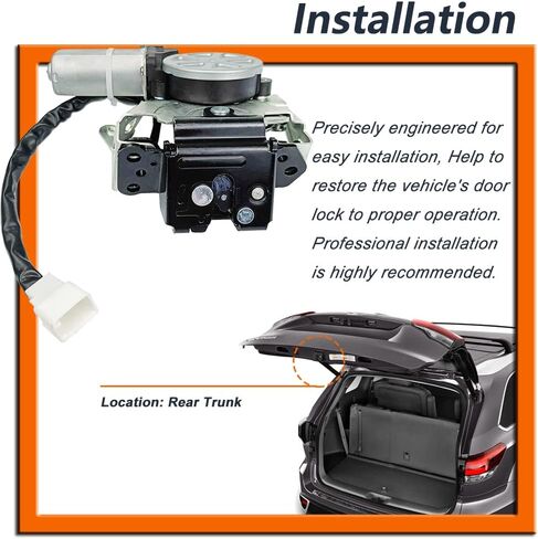Rear Tailgate Trunk Door Lock Actuator Compatible for 2010-2019 Highlander - 2013-2015 RAV4-2009-2016 Venza - 2011-2020 Sienna Power Liftgate Door Lock Motor 69350-0E100 69350-08040 in Saudi Arabia