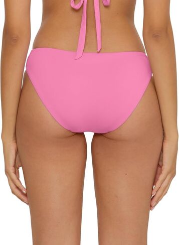 BECCA Women's Standard Color Code Hipster Bikini Bottom, Cheeky Coverage, Swimwear Separates, Pinkie, Large in Saudi Arabia