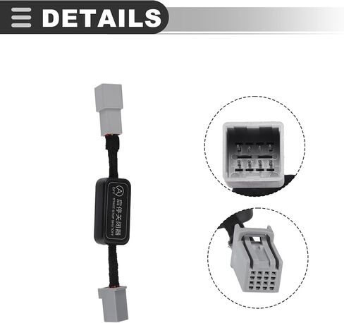 Motoforti ،Auto Start Stop Delete Disable ، كابل جهاز إلغاء نظام A-Off للمحرك ،هوندا CR-V 2023 ،بلاستيك ،أسود ،مجموعة واحدة in Saudi Arabia