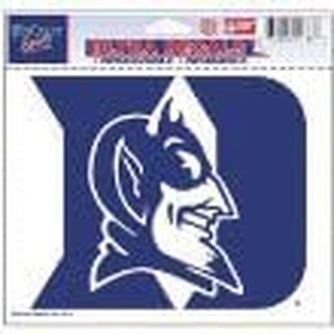 WinCraft NCAA Duke University Multi-Use Colored Decal, 5" x 6" in Kuwait