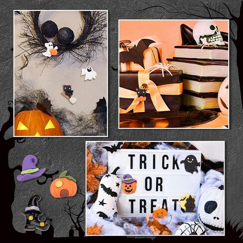 SUNNYCLUE Halloween Cabochons Resin Halloween Bead Charms No Hole Flat Back Cabochon Bulk Flat Backs for Jewelry Making Supplies Adult Scrapbooking Embellishments in Saudi Arabia
