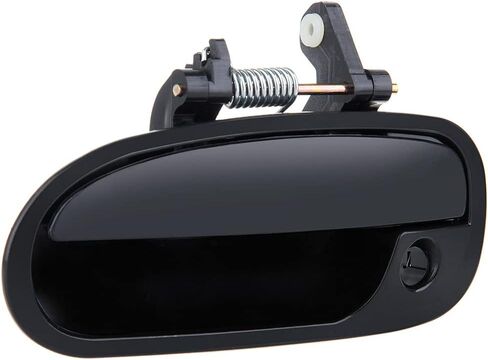 ECCPP 4Pcs Door Handles Black Exterior Right Left Front Rear for 1996 1997 1998 1999 2000 for Honda Civic in Saudi Arabia