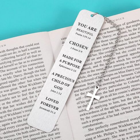 Confirmation Gifts for Teen Girls Boys Christian Bookmark Religious Gifts for Women Men Bible Verse Bookmark for Girls Daughter Book Lovers Graduation Birthday Christmas for Female Male Him Her in Saudi Arabia