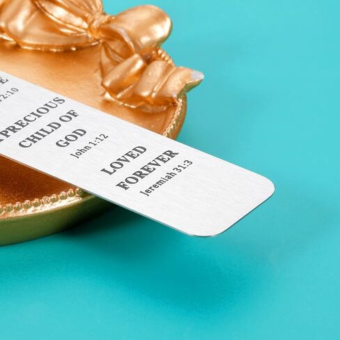 Confirmation Gifts for Teen Girls Boys Christian Bookmark Religious Gifts for Women Men Bible Verse Bookmark for Girls Daughter Book Lovers Graduation Birthday Christmas for Female Male Him Her in Saudi Arabia