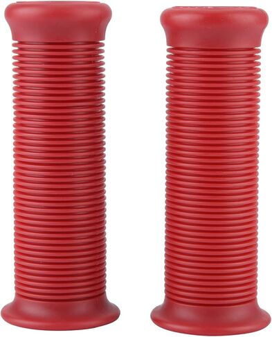 1 Inch Motorcycle Grips Vans丨 Motorcycle Handlebar Grips Motorcycle Handlebars丨 Pair of 1Inch 25Mm/ 1.1Inch 28Mm Universal Motorcycle Vintage TPU Handle Handlebar Grip White(Red) in Saudi Arabia