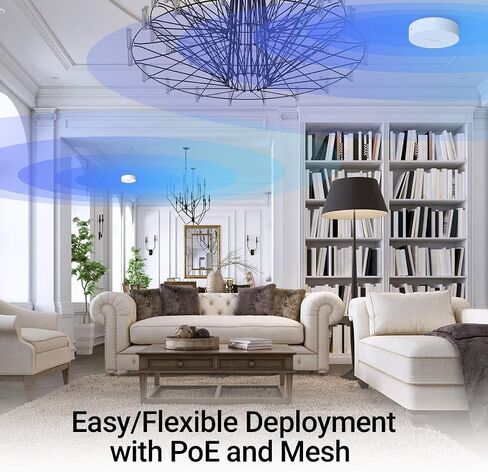 نقطة وصول لاسلكية إنجينيوس (EWS276-FIT) | صحيح 4X4 واي فاي 6 ثنائي النطاق AX3600 | 2.5 جيجابايت بو + | خيارات التحكم في السحابة والتطبيق وOnPrem | WPA3، MU-MIMO، شبكة وتجوال سلس | محول الطاقة غير متضمن in Kuwait