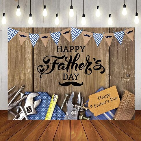 LTLYH 7x5ft Father's Day Photography Backdrop Father's Day I Iove Dad Decoration Backdrop Father's Day Party Decor Father's Day Banner Backdrops for Photography 145 in Kuwait