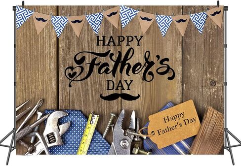 LTLYH 7x5ft Father's Day Photography Backdrop Father's Day I Iove Dad Decoration Backdrop Father's Day Party Decor Father's Day Banner Backdrops for Photography 145 in Kuwait