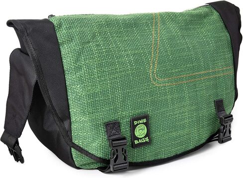 DIME BAGS Voyage Messenger Over the Shoulder Hemp Bag with Padded Pouch for Laptop Computer in Saudi Arabia
