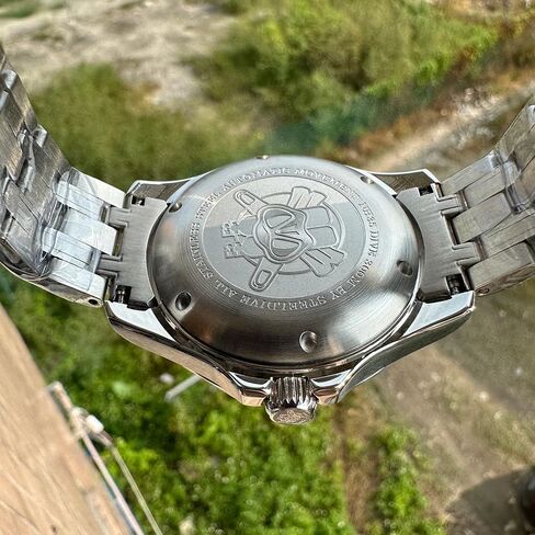 STEELDIVE Men's Automatic Watch NH35 Movement SD1957 Sapphire Luminous Sea Ghost NTTD 300M Dive Watches in Saudi Arabia