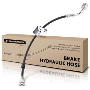 A-Premium Front Driver Side Brake Hydraulic Hose Compatible with Select Dodge Models - Journey 2009-2020 - Replace# 68171893AB