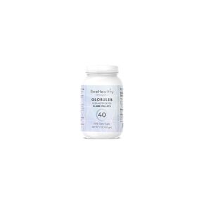 HGB BeeHealthy Homeopathic Blank Pellets/Globules #40-1LB jar 100% Pure Cane Sugar
