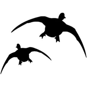 Reusable Sturdy Stencil Ducks Flying Duck Fly 11" x 8.5" Cut Stencil Sheet (not Paper) Arts and Crafts Material Scrapbooking for Airbrush Painting Drawing