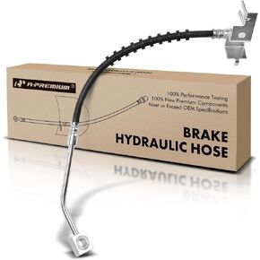 A-Premium Front Passenger Brake Hydraulic Hose Compatible with Select Dodge and Chrysler Models - Neon 2003-2005, PT Cruiser 2001-2010, 2.4L - Replace# 4860068AE