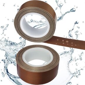 Good news PTFE Telfon Tape high Temperature Tape Welding Sealing Tape for Vacuum Sealer Machine(25mm x 11yards(33feet) x 0.18mm)