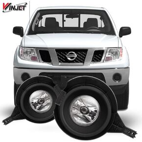 Winjet WJ30-0406-09 OEM Series for [2005-2016 Nissan Frontier] Driving Fog Lights + Switch + Wiring Kit