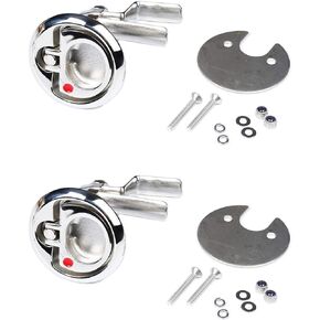 Thorn 316 Stainless Steel Lift and Turning Non Locking Latch with Screw Pair of 2