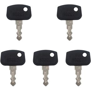 5 pcs PL501-68920 68920 Ignition Key for Kubota Industrial Models B26 ZD321 ZD323 RTV 500 900 Black