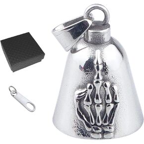 Motorcycle Bell With Motorcycle Bell hanger- bells accessory or key chain for luck on your journey.