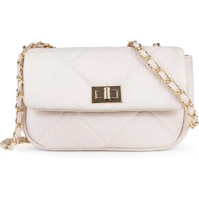 Small Crossbody Bags for Women Quilted Shoulder Bag with Chain Strap