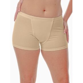 Vulvar Varicosity and Prolapse Support Boy-Leg Brief with Groin Compression Bands - 523