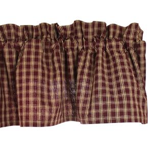 ديكورات منزلية بدائية ستارة النبيذ الكلاسيكية الريفية مقاس 72 × 14 in Kuwait