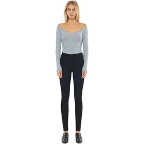 Kancan High Rise Super Skinny Stretch Denim Jean KC7085HTBK