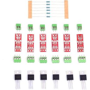 6Pcs RFP30N06LE Logic Level N-Channel Power Mosfet TO-220 Power Control DIY Kit for Arduino (Pack of 6) CYT1069