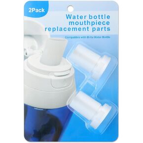 AIEX Bite Valve Replacement for Brita Water Bottles, 2pcs - BPA Free, Silicone Material