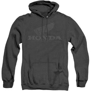 Trevco Honda Vintage Wing Unisex Adult Pull-over Heather Hoodie