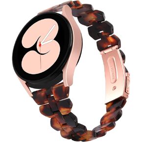 Chofit Slim Resin Band Compatible with Garmin Venu 2Plus/Venu Sq/Venu Dressy Fashion Lightweight Strap Replacement with metal buckle for Vivoactive 3/Approach S40//Forerunner 245 645
