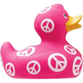 Symbol (Peace) Rubber Duck by Bud Ducks | Elegant Gift Packaging - "
