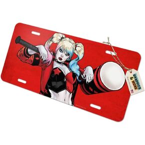 GRAPHICS & MORE Harley Quinn Character Novelty Metal Vanity Tag License Plate