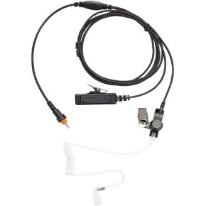 AIRSN CLP1010 CLP1040 Earpiece for Motorola Walkie Talkie 2 Way Radio with Acoustic Tube 2 Wires Earpiece and Mic PTT