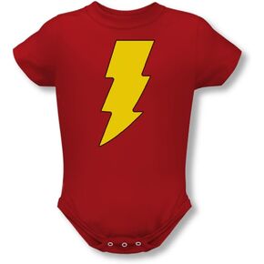 Shazam Logo Unisex Baby Romper Snap Suit