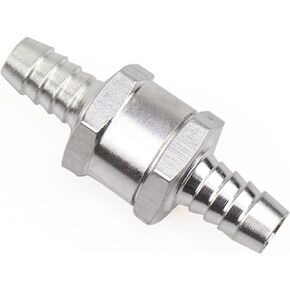 8mm 5/16" Fuel Non Return One Way Check Valve Petrol Diesel Aluminium Alloy