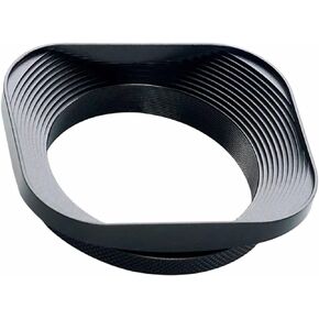 46mm Camera Lens Hood, Universal Fit, Square Design, Fits Canon, Nikon, Fujifilm,Sony and More, Black