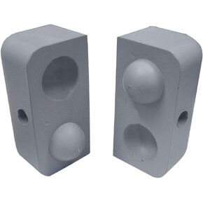 Dock Edge + DocKushion Premium Foam Dock Bumper, Putty, Large/2