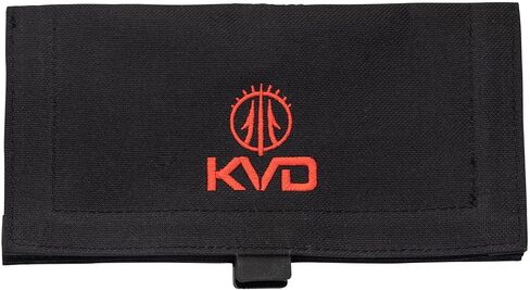 Strike King (LWLBKVD) KVD Pro Series Lure Wrap, Large, Red, Prevents Tangled Rods in Saudi Arabia